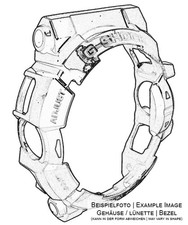 Casio G-Shock Mudman | Bezel