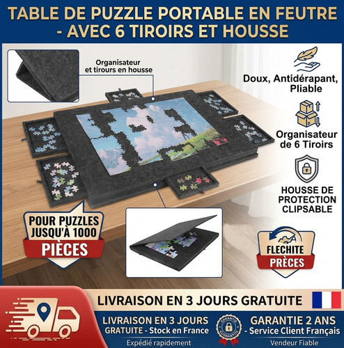 Puzzletisch klappbar mit
