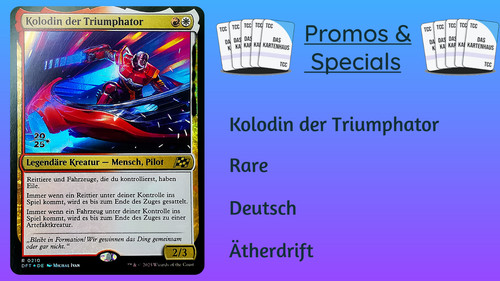 Mtg magic dft kolodin der - |,