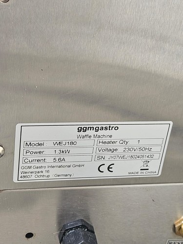Ggm gastro waffelmaschine - ggm,