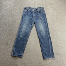 LEVIS Jeans 501 Herren Vintage Hose W33 L32 Regular Straight 19603 Blau Denim