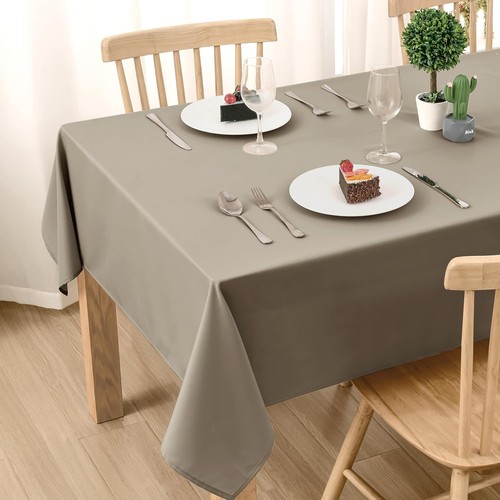 Taupe tischdecke outdoor - tischdecke,