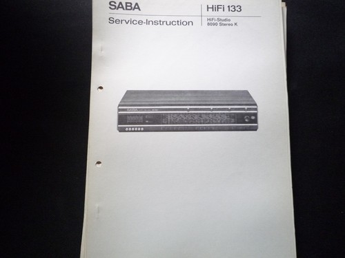 Original service manual - service,