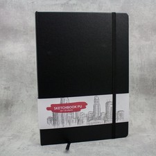Sketchbook schwarz din - sketchbook,