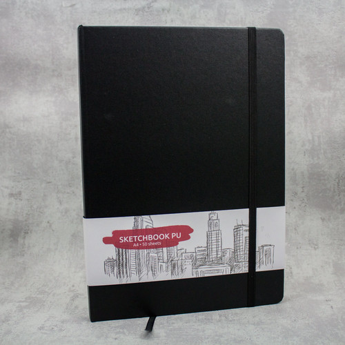 Sketchbook schwarz din - |,