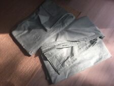 2 VORHÄNGE 300x230 cm - nicht gezogen - hellgrün lindgrün Aufhängung blickdicht 