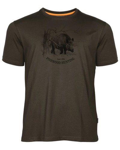 Shirt pinewood wildboar - t-shirt, "wildboar"
