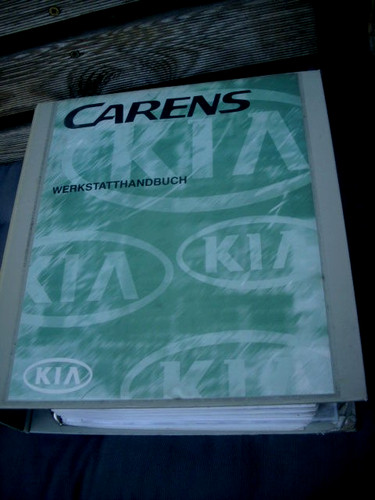 Original werkstatthandbuch kia - werkstatthandbuch,
