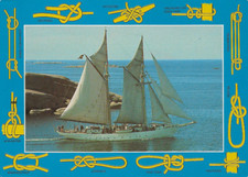 44/471 AK SEEMANNSKNOTEN SEGELSCHIFF gel.