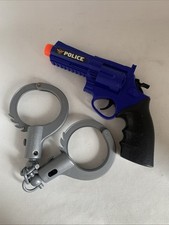 POLIZEI SET KINDER # Karneval Fasching Polizist Spielzeug Kostüm Zubehör Pistole