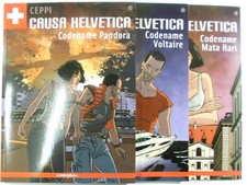 Causa Helvetica Bd. 1 + 2 + 3 komplett Comicplus Softcover Neuwertig