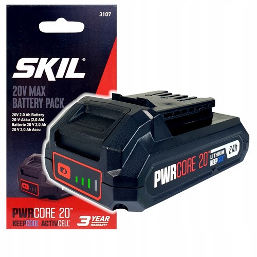 Skil 3107 akku 20v 2 - 3107, aa