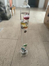 Galileo Thermometer Glas Thermometer Bunt verschiedene Größen 30cm 18-27