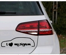 I LOVE MY SIGNUM Aufkleber