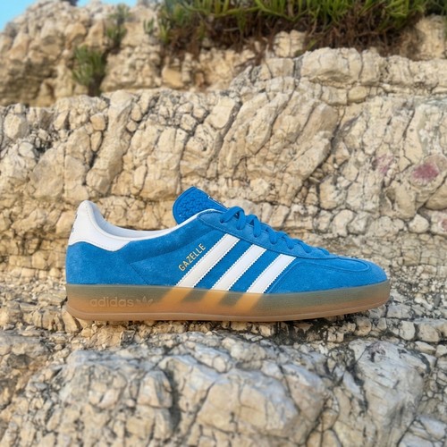 Adidas gazelle indoor blue - gazelle,