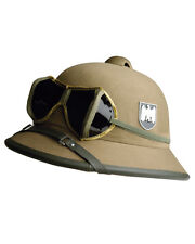 Tropenhelm WK2, WH, Helm Afrikakorps m. Emblem    -NEU-