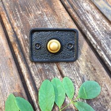 Klingel in schwarz - moderne