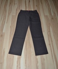 Braune Slim Shape Stretchhose von BIAGGINI Modell CORINNA, Gr. 38 40