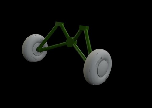 Tiger moth wheels - tiger,
