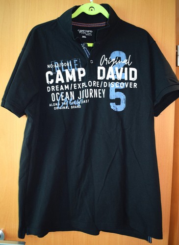 Camp david poloshirt - david,