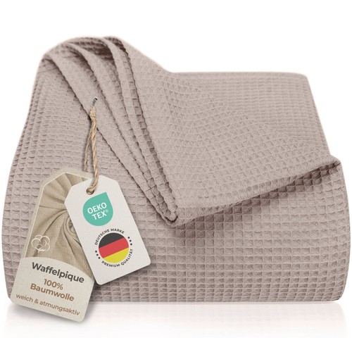 Tagesdecke waffelpique 100 - tagesdecke, 100%