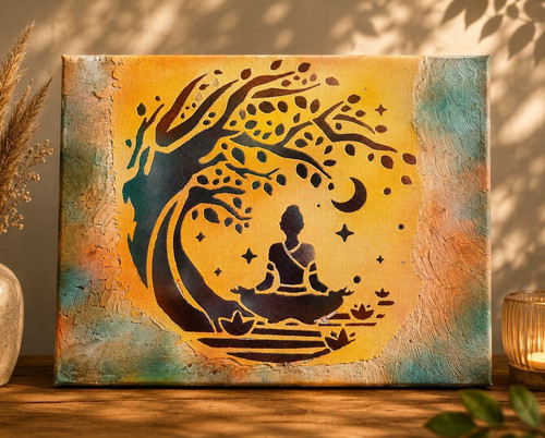Wandbild leinwandbild buddha - wandbild,