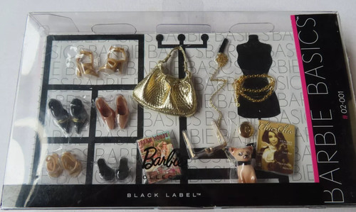Barbie black label - black,