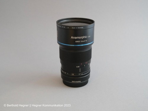 Sirui anamorphic 33x 50mm - anamorphic, 1.33x