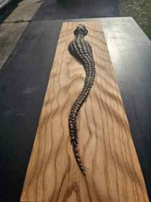 Antikes poliertes Krokodil