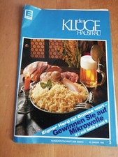Die kluge Hausfrau 18. Januar 1985 Nr. 3 Edeka Kundenzeitschrift Sammler