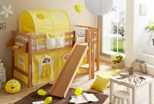 Hochbett mit Rutsche