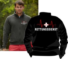 Rettungsdienst Jacke Kapuzen Sweatjacke Pullover Poloshirt Notarzt Sanitäter 53
