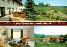 Uslar Solling Seniorenheim Forellenhof Terrasse Gaestezimmer Panorama