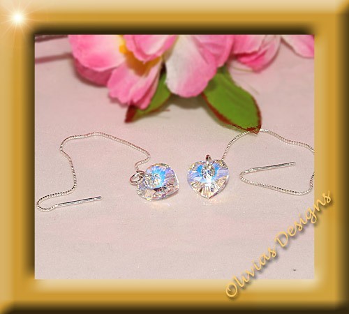 Ohrhänger kette silber 925 - ohrhänger, &