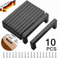 10stk 128mm Schwarze Griffe
