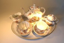 Geschirr Mäbendorf - Art Deco Teté á Teté, handbemalt