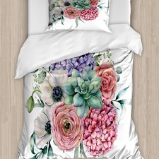 Pflanze Aquarell Bettwäsche