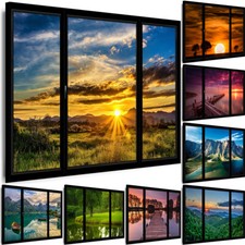 WANDBILDER FENSTERBlick Natur