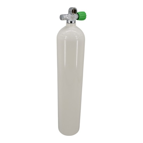 Aluminium tauchflasche 7 - aluminium, 5,7