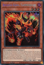 Yu-Gi-Oh! BLTR-DE028 Rotlotus-König Flammendelikt Secret Rare NM 1st