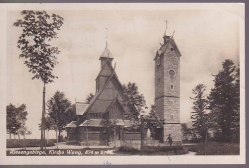 Kirche wang riesengebirge - ak/kirche,