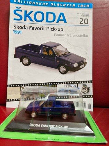 Deagostini skoda favorit - skoda,