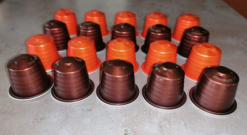 Leere lavazza kaffee - 20,
