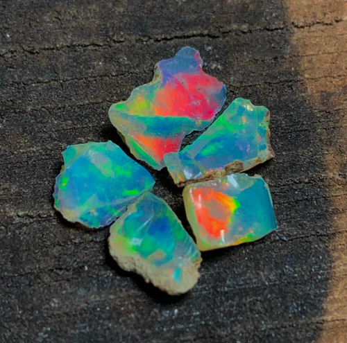 Echter ungeschliffener opal - echter,