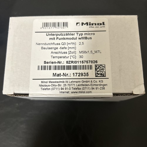Zenner minol messkapsel micro - zenner,