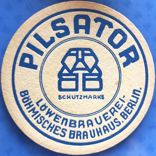 Alter bierdeckel pilsator - bierdeckel, vk