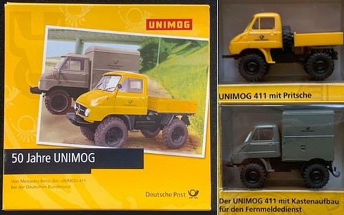 Sammler set jahre unimog - 50, unimog-