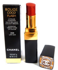 CHANEL Rouge Coco Flash Lippenstift 268 LATE SUN Limited Ed Neu in OVP Hydrating Vibrant