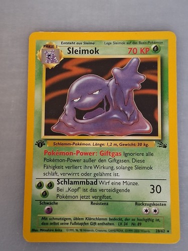 Pokemon karte sleimok - pokemon, 28/62