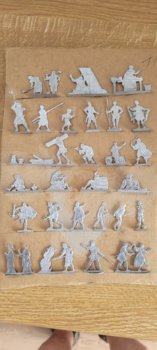 Zinnfiguren flachfiguren - 26,